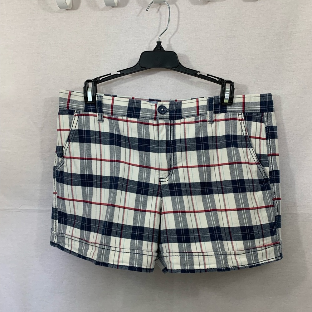Faded Glory Red Wht and Blue Shorts Size 10